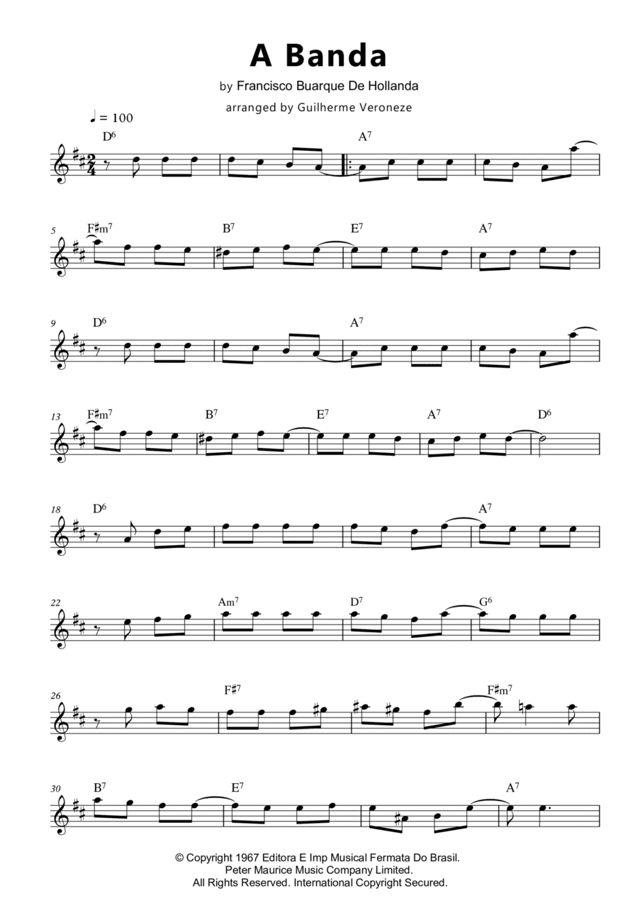 A Banda (arr. Guilherme Veroneze)