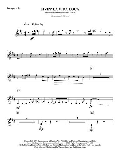 Livin' La Vida Loca (arr. Jeffrey Bowen)