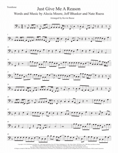 Just Give Me A Reason (arr. Kevin Busse)