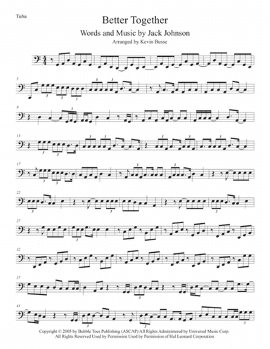 Better Together (arr. Kevin Busse)
