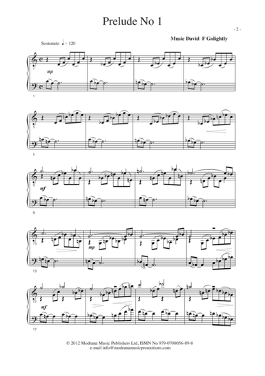 Seven Preludes and Seven Fugues for Piano Based on the DFG codes Volume 1