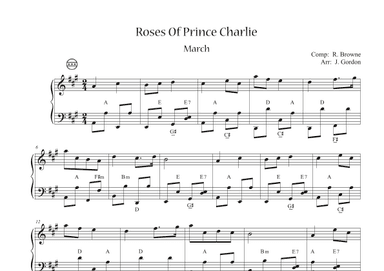 Roses Of Prince Charlie (arr. Julia Gordon)
