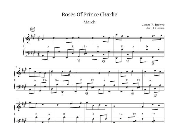 Roses Of Prince Charlie (arr. Julia Gordon)