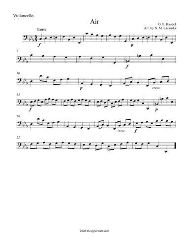 Air (arr. Nick Lacanski)