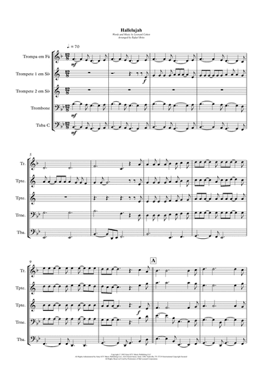 Hallelujah (arr. Rafael Brito)