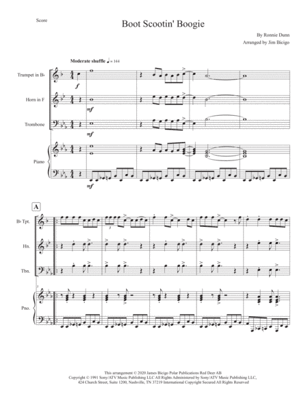 Boot Scootin' Boogie (arr. Jim Bicigo)