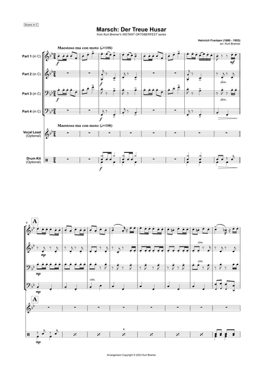 Marsch: Der Treue Husar (arr. Kurt Bremer)