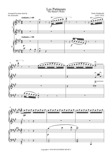 Skater's Waltz, The (arr. Ian Assersohn)