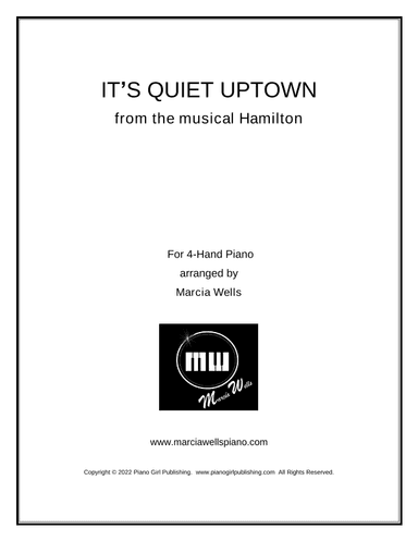It's Quiet Uptown (arr. Marcia Wells)
