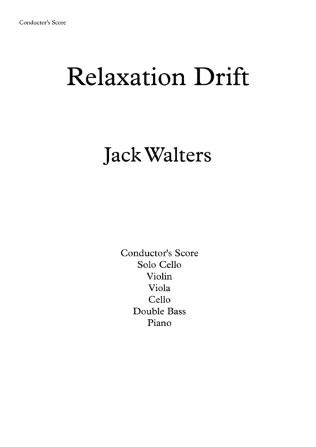 Relaxation Drift