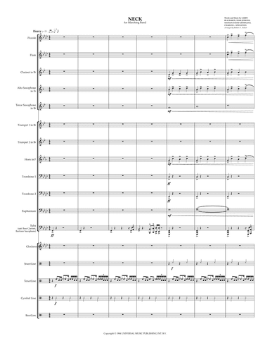 Talkin' Out Of The Side Of Your Neck (arr. Bakhari S. Nokuri)