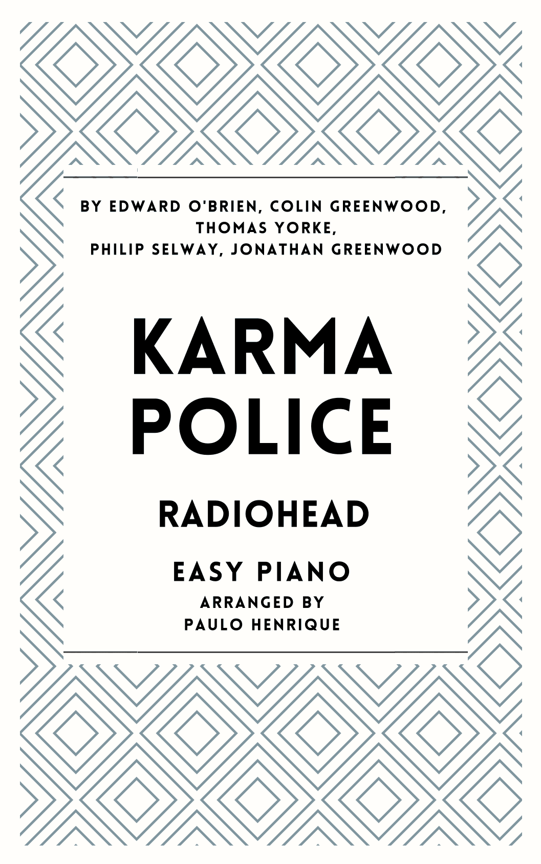 Karma Police (arr. Paulo Henrique)