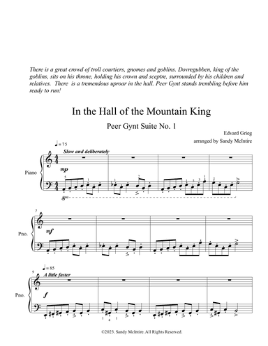 In the Hall of the Mountain King (arr. Sandy McIntire)