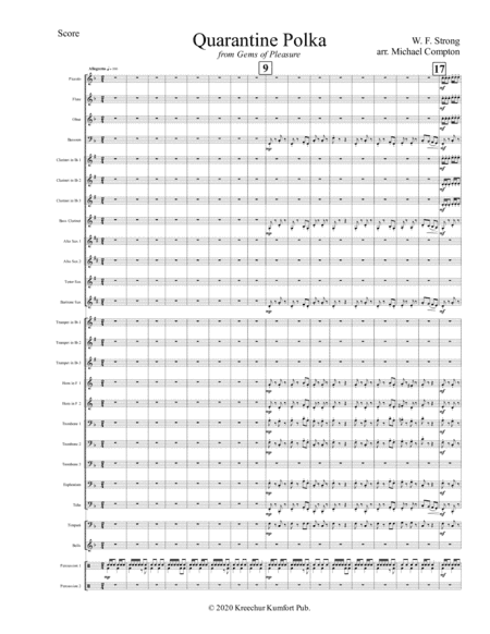 Quarantine Polka (1885), for concert band (arr. Michael Compton)