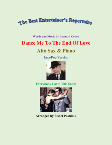 Dance Me To The End Of Love (arr. Fishel Pustilnik)