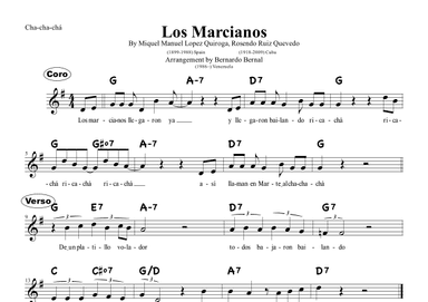 Los Marcianos (arr. Bernardo Bernal)