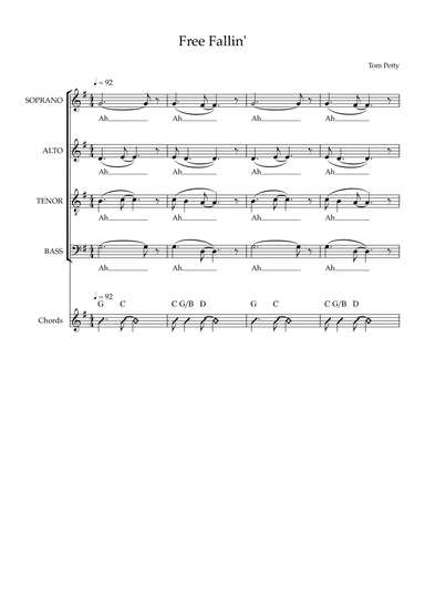 Free Fallin' (arr. William Blake)