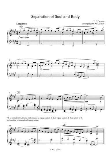 Separation of Soul and Body (arr. John McLachlan)