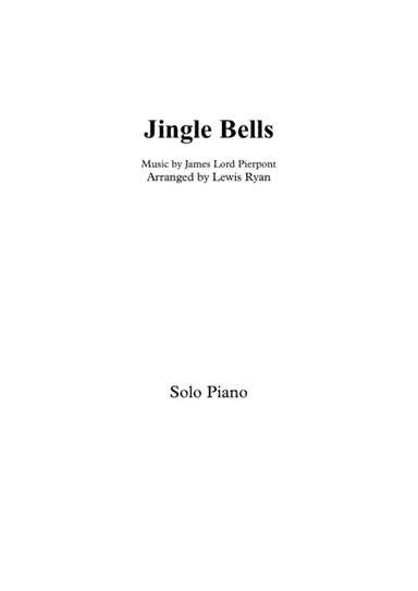 Jingle Bells (Advanced) (arr. Lewis Ryan)