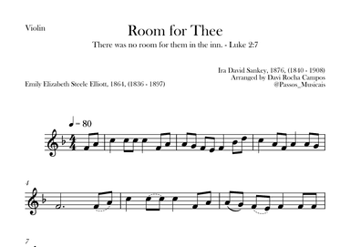 Room for Thee (arr. Davi Rocha Campos)