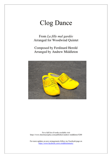 Clog Dance arranged for Wind Quintet (arr. Andrew Middleton)
