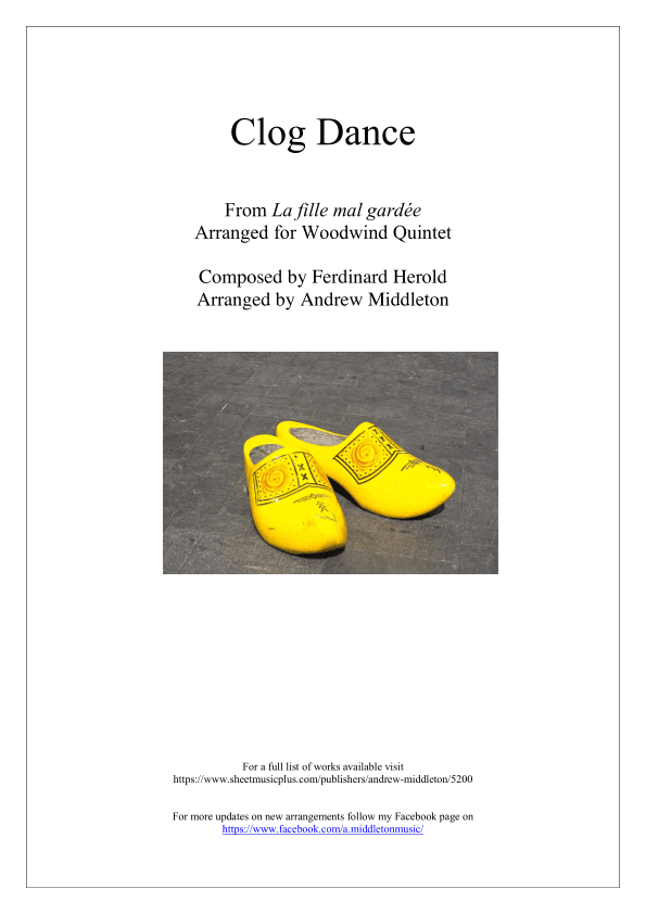 Clog Dance arranged for Wind Quintet (arr. Andrew Middleton)