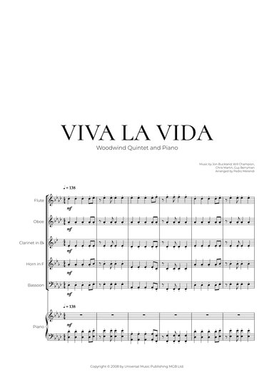 Viva La Vida (arr. Pedro Merendi)