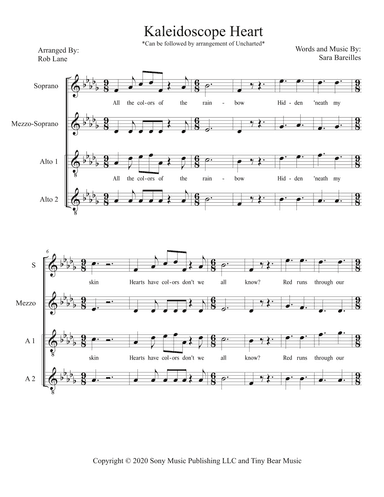 Kaleidoscope Heart (arr. Robert Lane)
