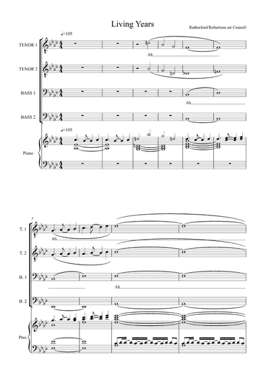 The Living Years (arr. Dorothy Connell)