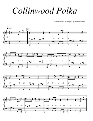 Collinwood Polka (arr. Al Battistelli)