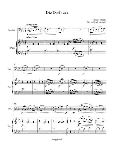 Die Dorfhexe (arr. Nick Lacanski)