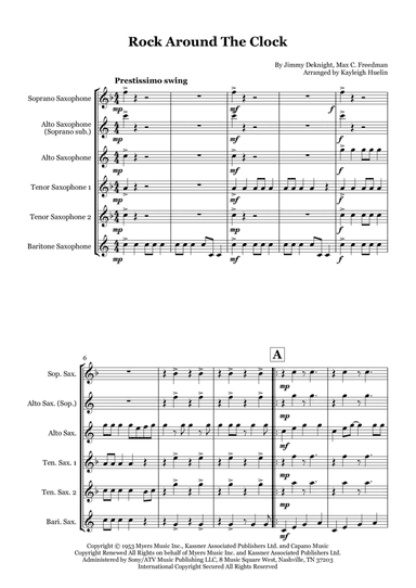 Rock Around The Clock (arr. Kayleigh Huelin)