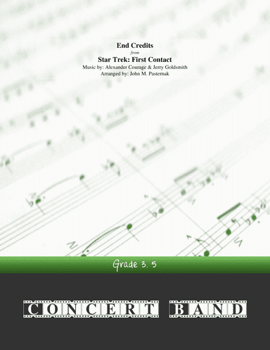 Star Trek(r) First Contact (arr. John M. Pasternak)