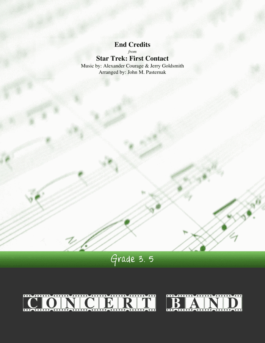 Star Trek(r) First Contact (arr. John M. Pasternak)
