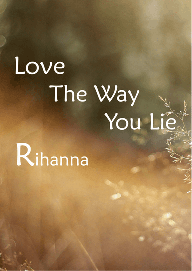 Love The Way You Lie, Pt. 2 (arr. Valeriya Klimukhina)
