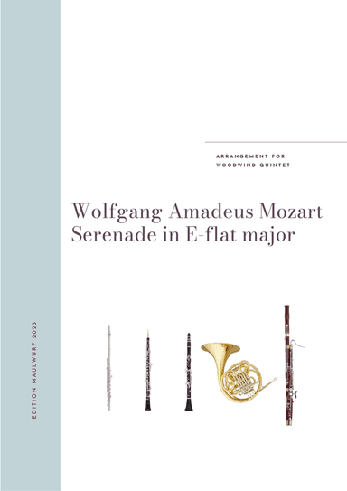 Serenade in E-flat major (arr. Edition Maulwurf)