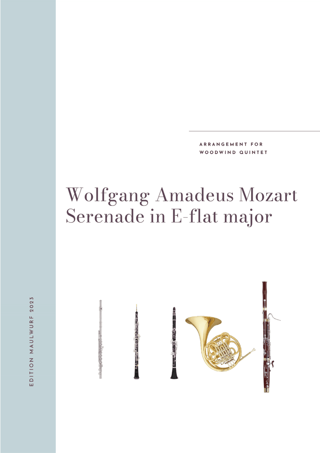 Serenade in E-flat major (arr. Edition Maulwurf)