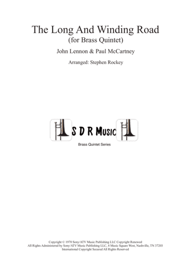 The Long And Winding Road (arr. Stephen Rockey)