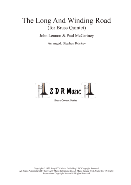 The Long And Winding Road (arr. Stephen Rockey)