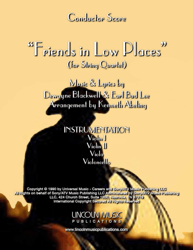 Friends In Low Places (arr. Kenneth Abeling)
