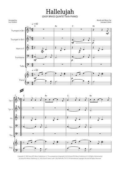 Hallelujah (arr. Iury Cardoso)