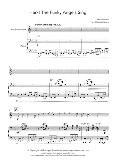 Hark! The Funky Angels Sing (Hark! The Herald Angels Sing) (arr. Christian Morris)