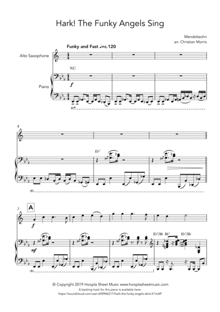 Hark! The Funky Angels Sing (Hark! The Herald Angels Sing) (arr. Christian Morris)