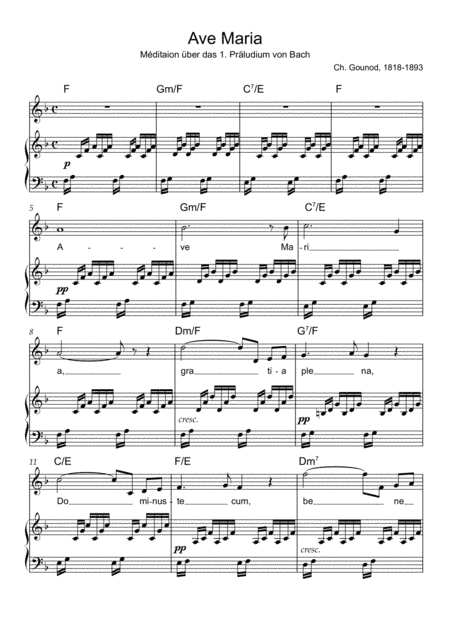 Ave Maria De Caccini (arr. Mariana Rodrigues)