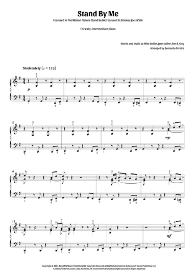 Stand By Me (arr. Bernardo Pereira)