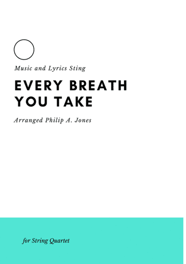 Every Breath You Take (arr. Philip A. Jones)
