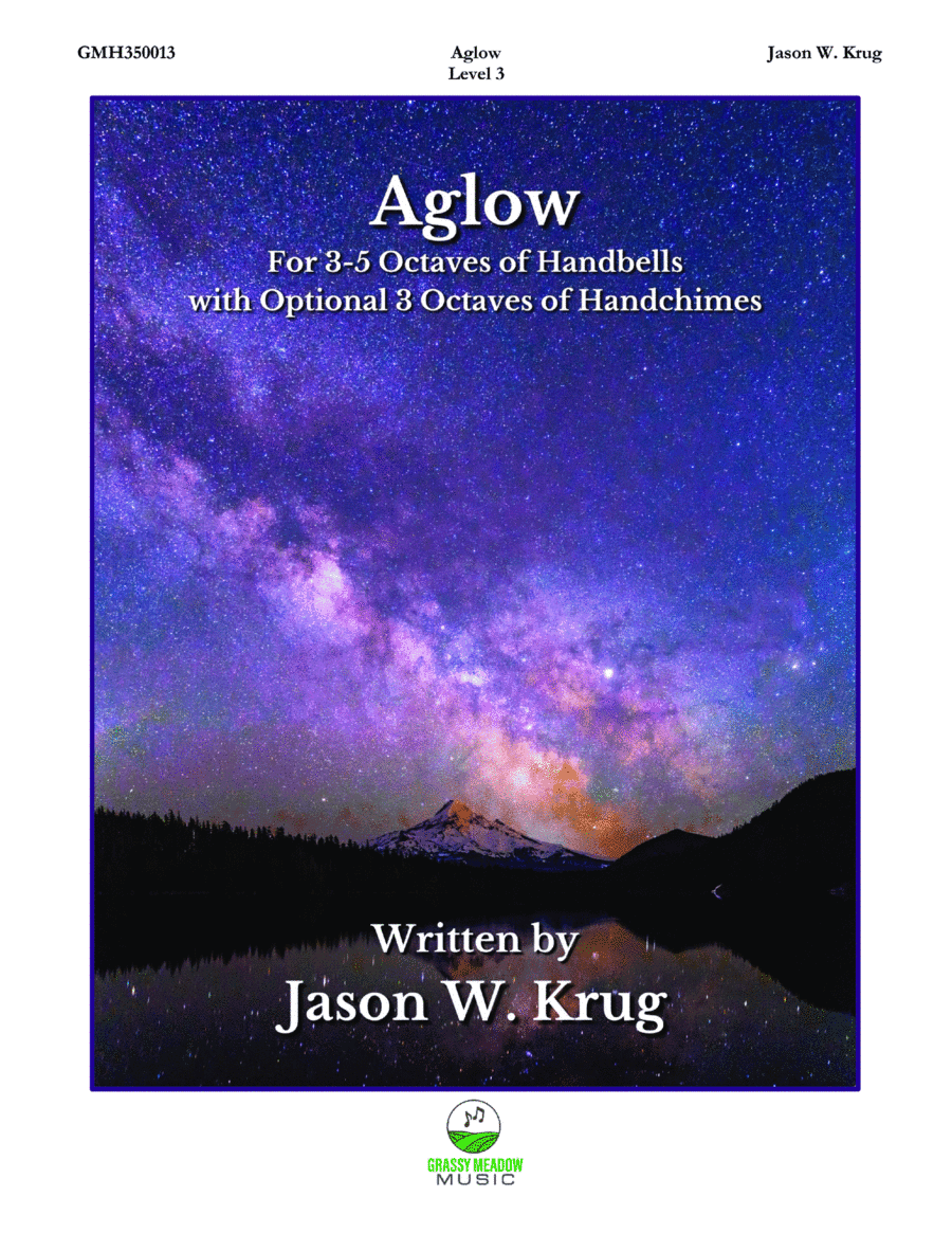 Aglow (for 3-6 octave handbell ensemble) (site license)