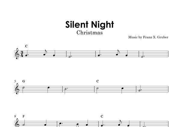 Silent Night (arr. Gabriel Melo)