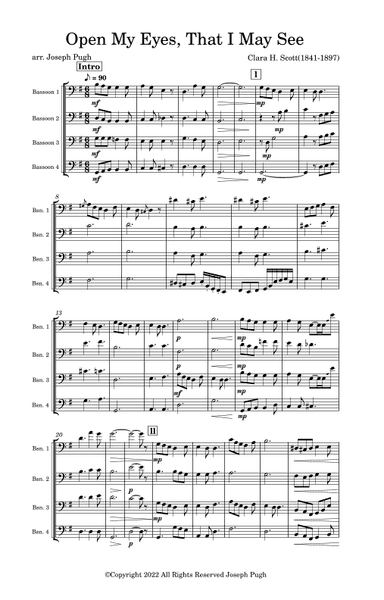 Open My Eyes, That I May See (arr. Joseph Pugh)