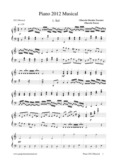 Piano 2012 Musical